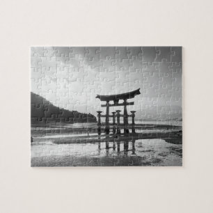 Puzzle Asia, Japón, Myajima. Puerta Torri