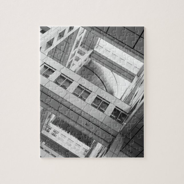Puzzle Asia, Japón, Tokio. Edificio Fuji TV, Odaiba (Vertical)