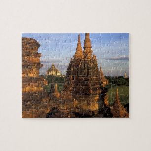 Puzzle Asia, Myanmar, Bagan. Antiguos templos y