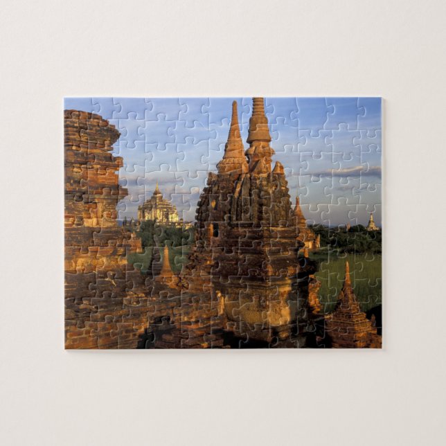 Puzzle Asia, Myanmar, Bagan. Templos antiguos y (Horizontal)