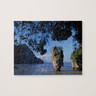Puzzle Asia, Tailandia, Ao Phangnga NP, litoral, Karst