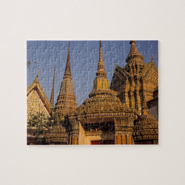 Puzzle Asia, Tailandia, Bangkok, Wat Po, la ciudad más an (Horizontal)