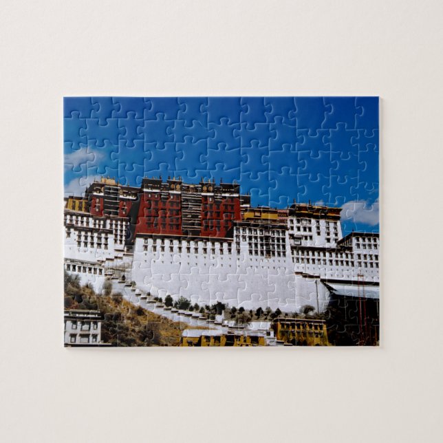 Puzzle Asia, Tíbet, Lhasa, Potala Palace alias Red 2 (Horizontal)