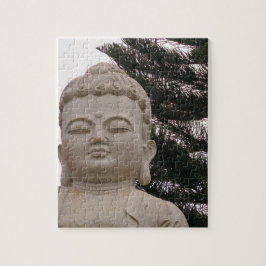 Puzzle asiático, vietnamita, arte, escultura, buddha,