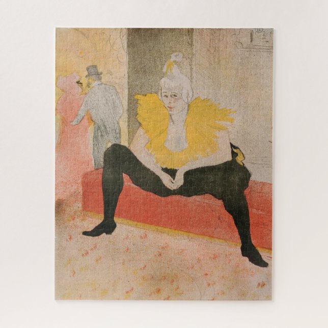 Puzzle Asiento de Toulouse-Lautrec - Mademoiselle Cha-u-k (Vertical)