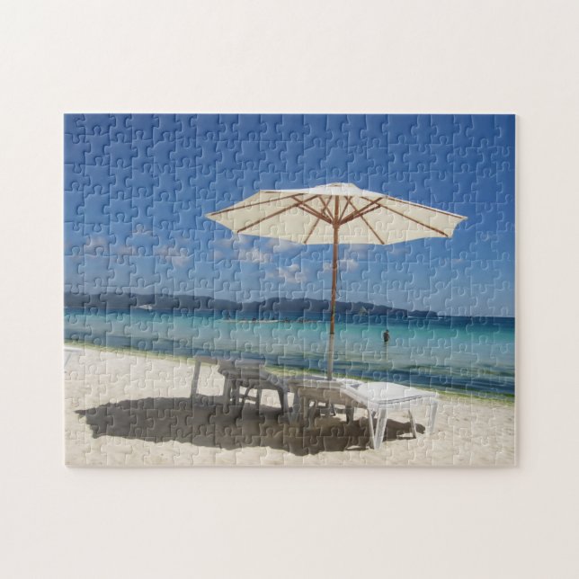Puzzle asientos de playa de boracay (Horizontal)