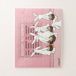 Puzzle Asignaciones de entrega de conejo para conejo romp