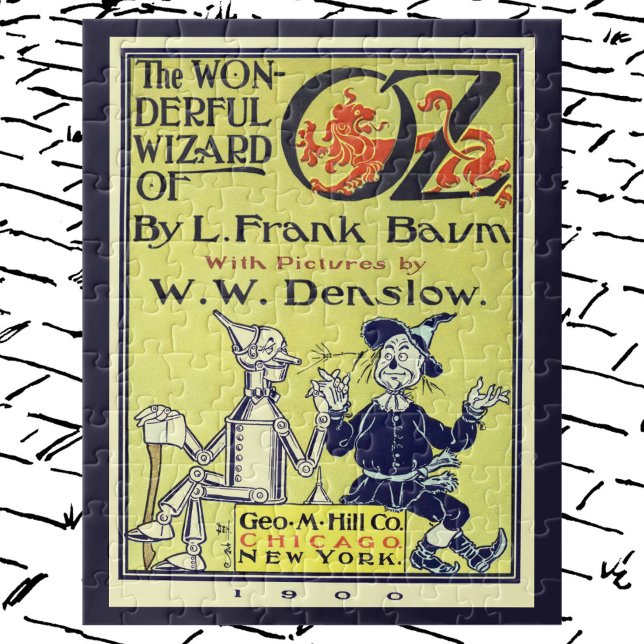 Puzzle Asistente de cosecha de Oz Book Cover Art, página  (Subido por el creador)