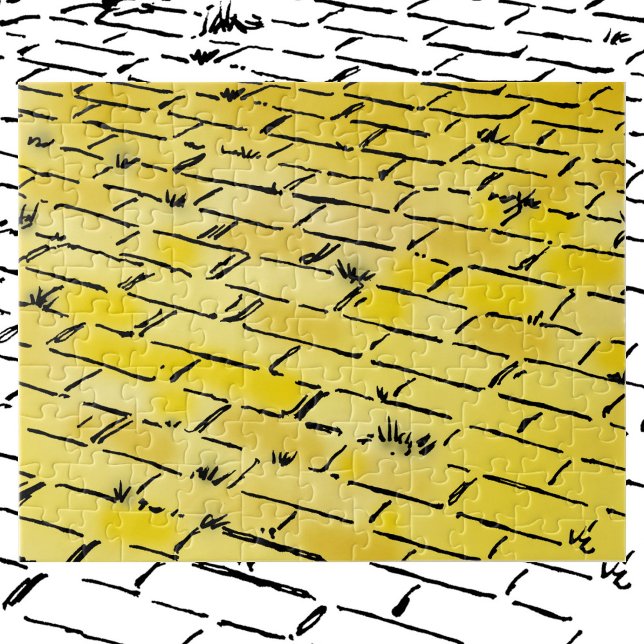 Puzzle Asistente de cosecha de Oz Camino de ladrillo amar (Subido por el creador)