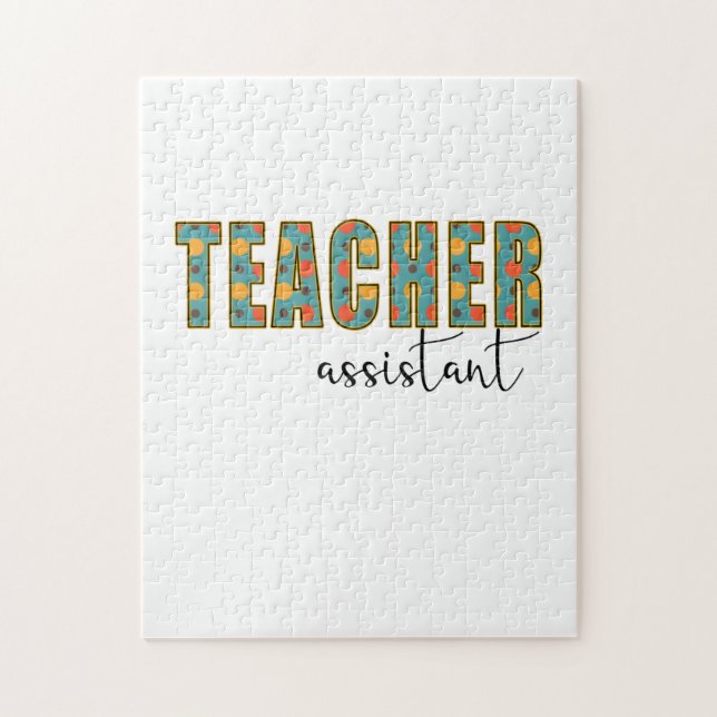 Puzzle Asistente de profesores de arte (Vertical)
