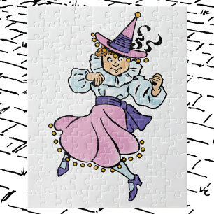 Puzzle Asistente Vintage de Oz, Niña Bailarina Adorable M
