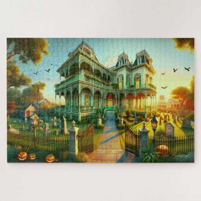 Puzzle Asombroso atormentado inmueble "Raven's Roost" (Horizontal)
