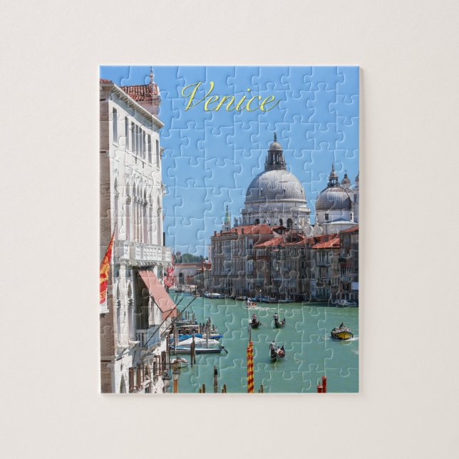 Puzzle ¡Asombroso! Gran Canal de Venecia (Vertical)