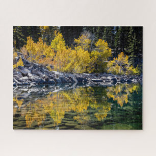 Puzzle Aspen Beauty en el lago Sherwin, CA