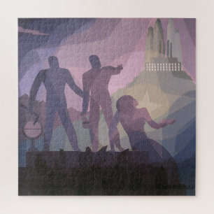Puzzle Aspiración – Arte de Aaron Douglas de 1936