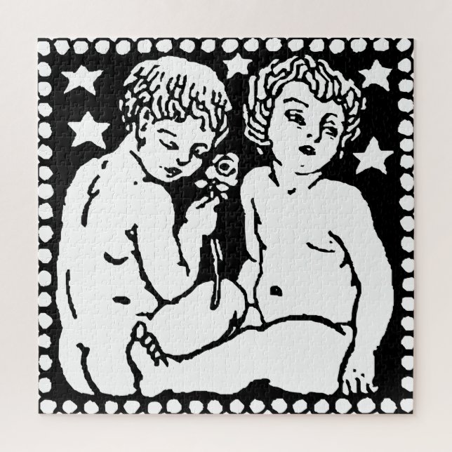 Puzzle Astrología Gemini Horoscopio Rótulo Zodiaco (Vertical)