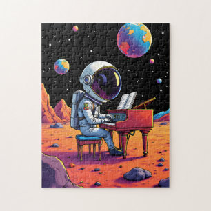 Puzzle Astronauta jugando al espacio de Personalizado de 