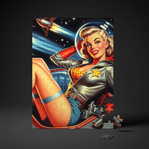 Puzzle Astronauta Pin up
