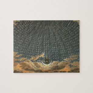 Puzzle Astronomía Celeste Vintage, Reina de la Noche