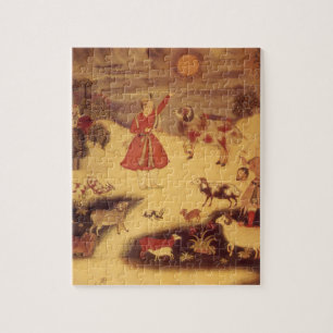 Puzzle Astronomía de época, arte celeste asiático antiguo
