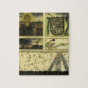 Puzzle Astronomía vintage, Stella Magorum, estrellas cele