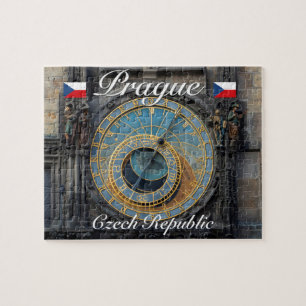 Puzzle Astronomical clock Prague Orlog Czech Republic