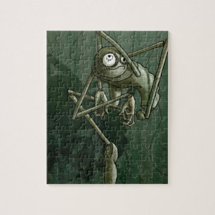 Puzzle Asustado de la oscuridad