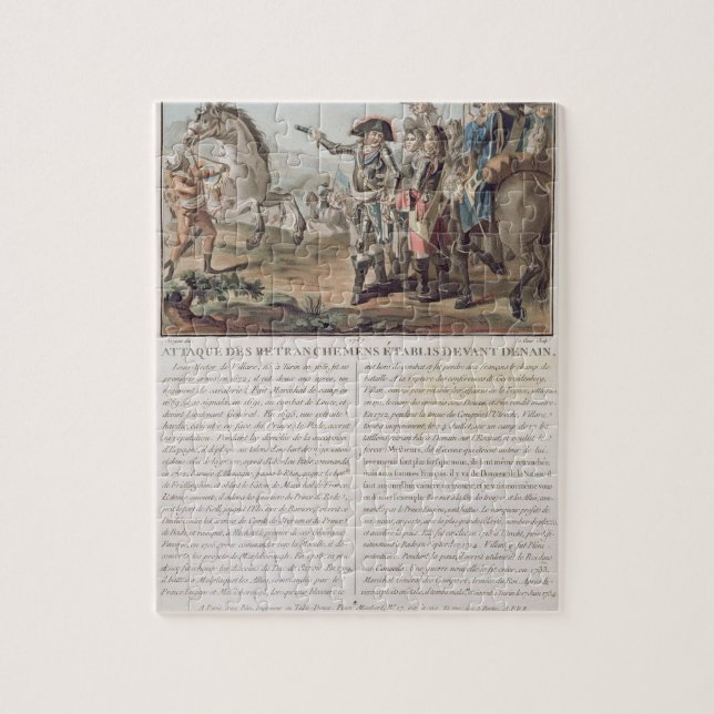 Puzzle Ataque contra los fosos establecidos delante de (Vertical)