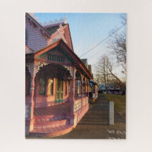 Atardecer cálido sobre el pan de jengibre - Viñedo