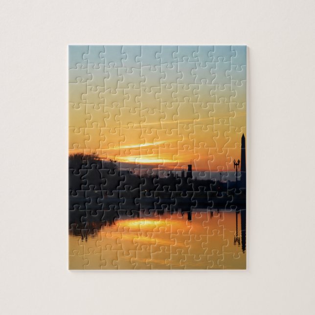 Puzzle Atardecer desde Capitol Hill. (Vertical)