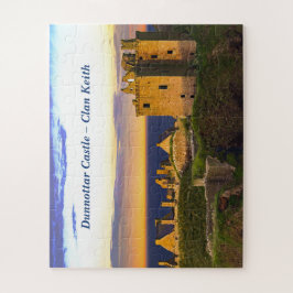Puzzle Atardecer En El Castillo Dunnottar - Clan Escocés 