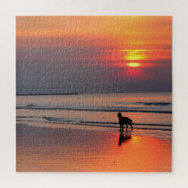 Puzzle Atardecer en el mar de Irlanda - 20x20 - 676 pcs