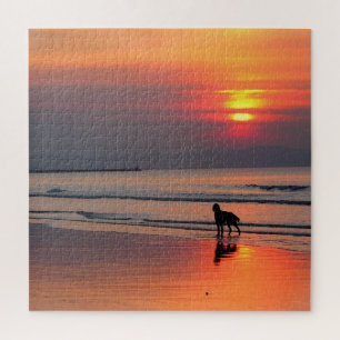 Puzzle Atardecer en el mar de Irlanda - 20x20 - 676 pcs