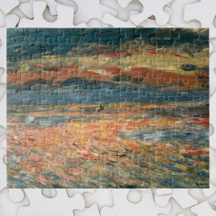 Puzzle Atardecer en el mar por Pierre Renoir, Bella Artes