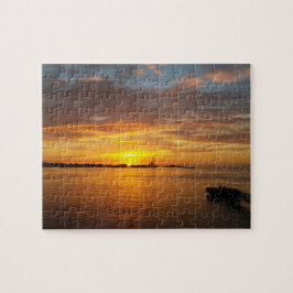 Puzzle Atardecer en el paraíso