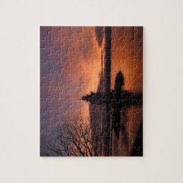 Puzzle Atardecer en el Poster de Tarrytown