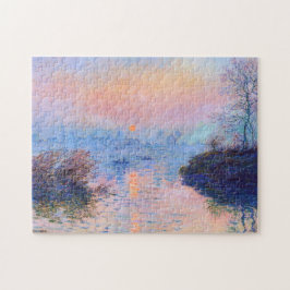Puzzle Atardecer en el Sena en el Bella Artes Lavacourt M