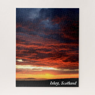 Puzzle Atardecer en Islay, Escocia