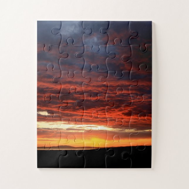 Puzzle Atardecer en Islay, Escocia (Vertical)