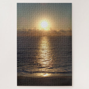 Puzzle Atardecer en la bahía
