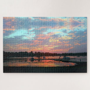 Puzzle Atardecer en la cala