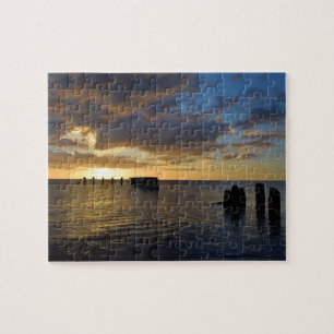 Puzzle Atardecer en la costa del Golfo - 8x10 - 110 pcs
