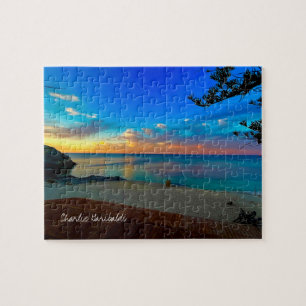 Puzzle Atardecer en la playa, isla Rottnest, Australia