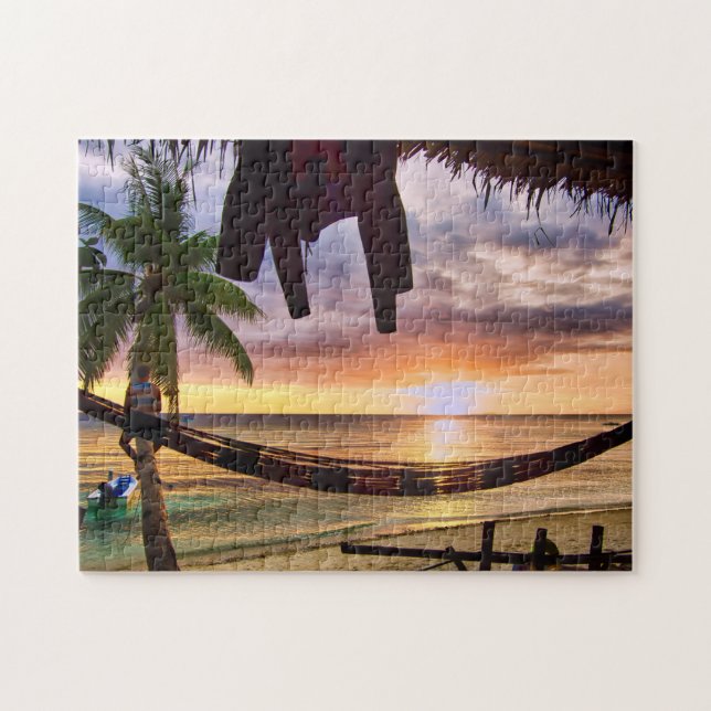 Puzzle Atardecer en la última frontera en buceo en Siquij (Horizontal)