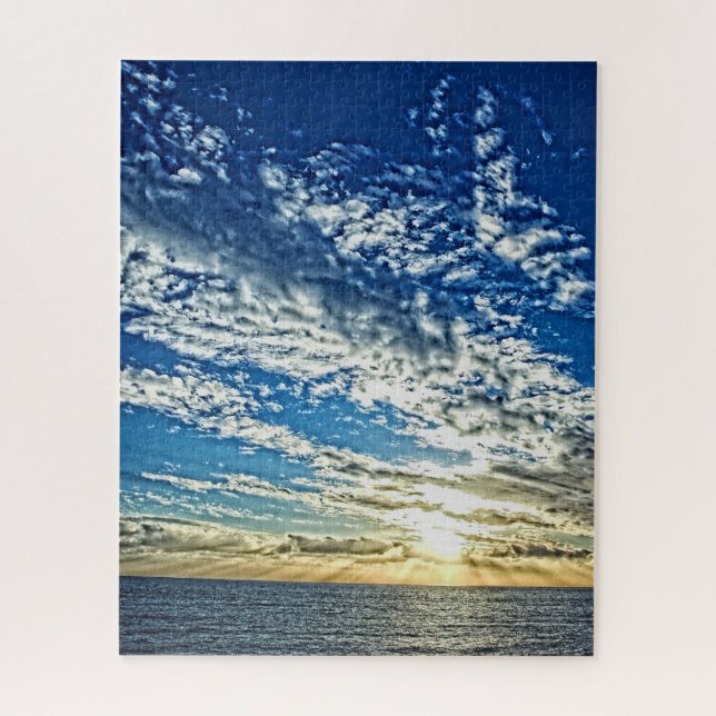 Puzzle Atardecer en las Cinque Terre Italia - 16x20 - 520 (Vertical)