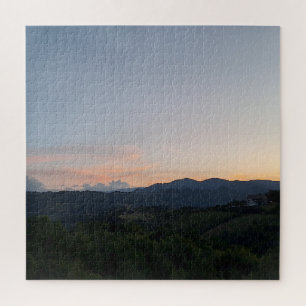 Puzzle Atardecer en los Cárpatos – Fotografía de Montañas