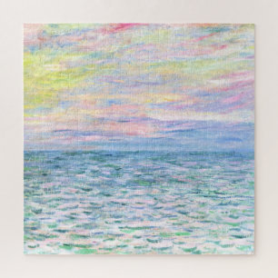Puzzle Atardecer en Pourville por Monet