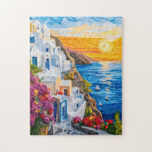 Atardecer en Santorini Oia