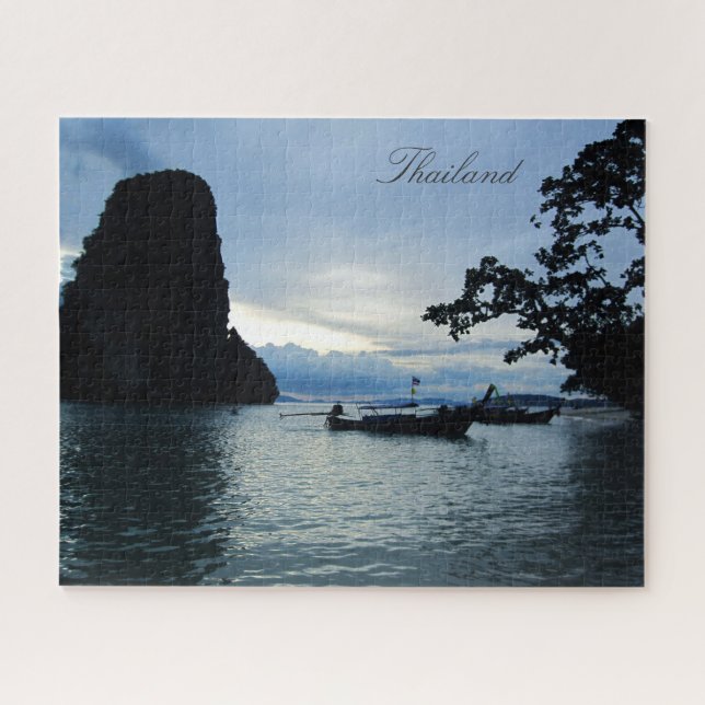 Puzzle Atardecer en Tailandia (Horizontal)