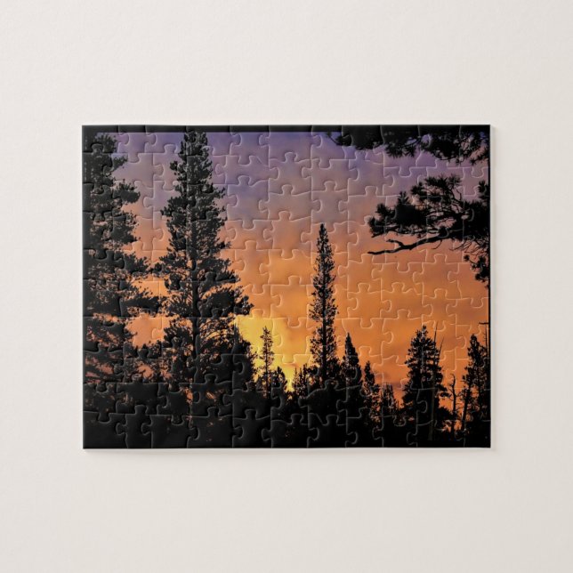 Puzzle Atardecer en Tuolumne Meadows, Yosemite, CA (Horizontal)